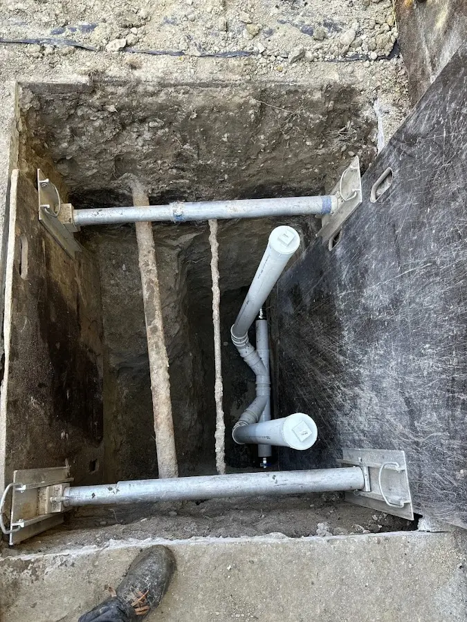 Experienced plumber completing Gas Line Repair work in White Pigeon